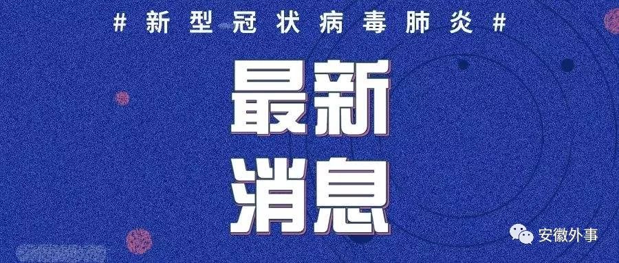 安徽新型肺炎最新情況，背景、事件與影響概述